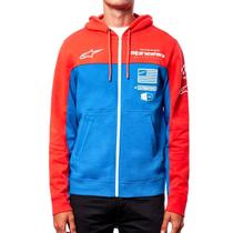 Moletom Alpinestars H Block Hoodie Vermelho/Azul