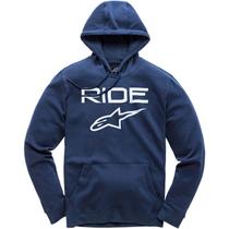 Moletom Alpinestars Ride 2.0 Pullover - Azul/Branco