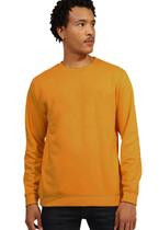 Moletom Amarelo Flanelado Careca Grosso 3 Cabos