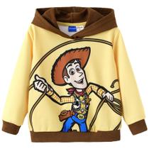 Moletom Amarelo Woody Toy Story Disney PATPAT para Meninos 4-5 Anos