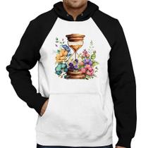 Moletom Ampulheta Floral - Foca na Moda Moletom Ampulheta Floral - Foca na Moda