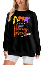 Moletom Arankhiger Hocus Pocus com estampa de Halloween para homens Moletom Arankhiger Hocus Pocus com estampa de Halloween para homens