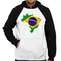 Moletom Bandeira Brasil Mapa - Foca na Moda