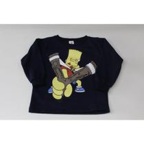 Moletom Bart Blusa de Frio Simpsons Infantil MAJ394 RCH Moletom Bart Blusa de Frio Simpsons Infantil MAJ394 RCH