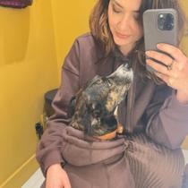 Moletom Basic Felpado Pet - Marrom - M