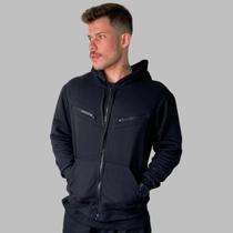 Moletom Básico Confortável Antifurto Frio Zíper Premium