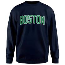 Moletom Basquete Gola Redonda Boston Blusa de frio Jrkt