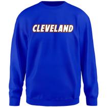 Moletom Basquete Gola Redonda Cleveland Usa Blusa frio Jrkt