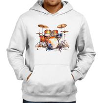 Moletom Bateria Watercolor - Foca na Moda Moletom Bateria Watercolor - Foca na Moda