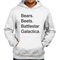 Moletom Bears. Beets. Battlestar Galactica. - Foca na Moda