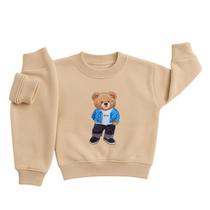 Moletom Bebê Infantil Flanelado Menino Conjunto de Frio Peluciado Inverno Presente Premium Abrigo