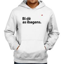 Moletom Bi dê as ibagens - Foca na Moda Moletom Bi dê as ibagens - Foca na Moda