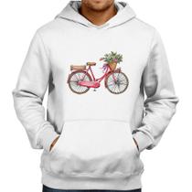 Moletom Bicicleta Vintage Romântica - Foca na Moda