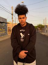 Moletom Big Hocks Preto Aberto Basic Moletom Big Hocks Preto Aberto Basic