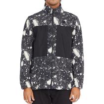 Moletom Billabong Aberto Canyon Zip Mock Masculino Preto