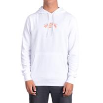 Moletom Billabong Canguru Mid Core Arch Pullover Branco