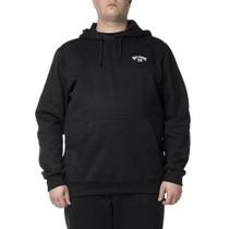 Moletom Billabong Canguru Small Arch Plus Size WT24 Preto Moletom Billabong Canguru Small Arch Plus Size WT24 Preto