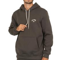 Moletom Billabong Canguru Small Arch WT25 Cinza Escuro Moletom Billabong Canguru Small Arch WT25 Cinza Escuro