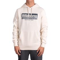 Moletom Billabong Canguru Walled Po Masculino Off White