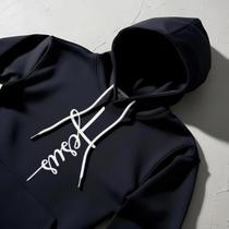 Moletom Blusa Canguru Gospel - JESUS - PRETO