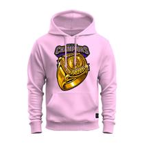 Moletom Blusa De Frio Algodão Confortável Estampado Champions Ring