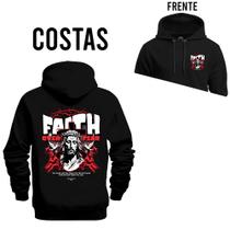 Moletom Blusa De Frio Algodão Confortável Estampado Fath Over