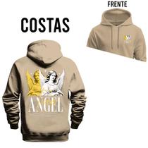 Moletom Blusa De Frio Algodão Premium Estampado Angel Two