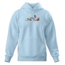 Moletom Blusa de Frio Fechado Bolso Canguru Com Capuz Opice