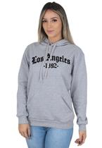 Moletom Blusa de Frio Feminino Casual Los Angeles 1892