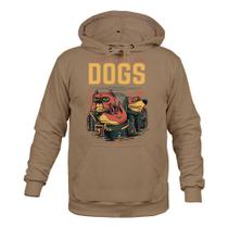 Moletom Blusa De Frio Flanelado Dogs