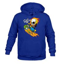 Moletom Blusa De Frio Flanelado Skate Rid