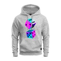 Moletom Blusa De Frio Flanelado Varias Cores Dados CorStyle