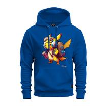 Moletom Blusa De Frio Inverno Confortável Estampado Pokemom Desbravador