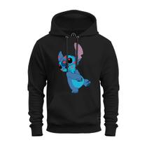 Moletom Blusa De Frio Inverno Confortável Estampado Stich - Suprass