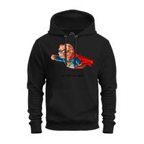 Moletom Blusa De Frio Inverno Confortável Estampado Urso Man