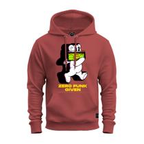 Moletom Blusa De Frio Inverno Confortável Estampado Zero Funk