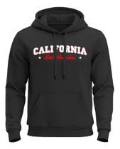 Moletom Blusa de Frio Luken lk estampado california tendencia