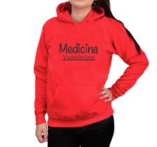 Moletom Blusa de Frio Masculino Feminino Profissão Faculdade Medicina Veterinária Med Vet
