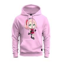 Moletom Blusa de Frio Premium Unissex Algodão Naruto Menina