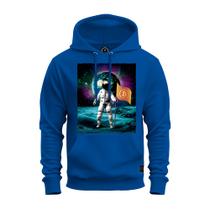 Moletom Blusa de Frio Premium Unissex Algodão Nasa Lua