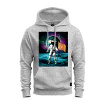 Moletom Blusa de Frio Premium Unissex Algodão Nasa Lua