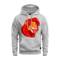 Moletom Blusa de Frio Premium Unissex Algodão Simba