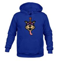 Moletom Blusa De Frio Quente Lingua Gato