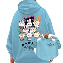 Moletom Blusa De Frio Skz Stray Kids Star Banda Kpop Cartoon