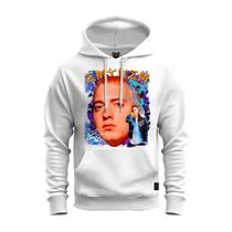 Moletom Blusa De Frio Unissex Algodão Confortável Com Bolso E Capuz Eminey Elétrick