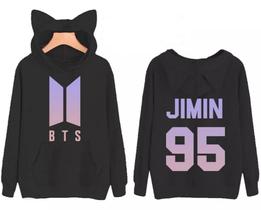 Moletom Blusa Infantil Orelhinha BTS Jimim 95 Kipop