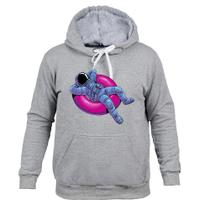 Moletom Blusão Canguru Astronauta Boia