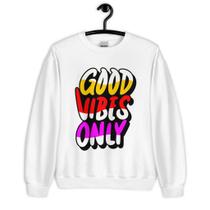 Moletom Blusão Unissex Good Vibes Only