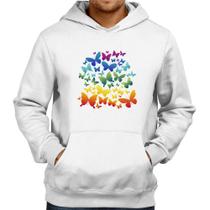 Moletom Borboletas Coloridas - Foca na Moda