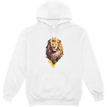 Moletom Branco Canguru Gospel - Fé que Aquece